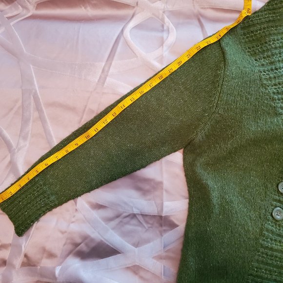 Royal Robbins green button sweater - Picture 8 of 12